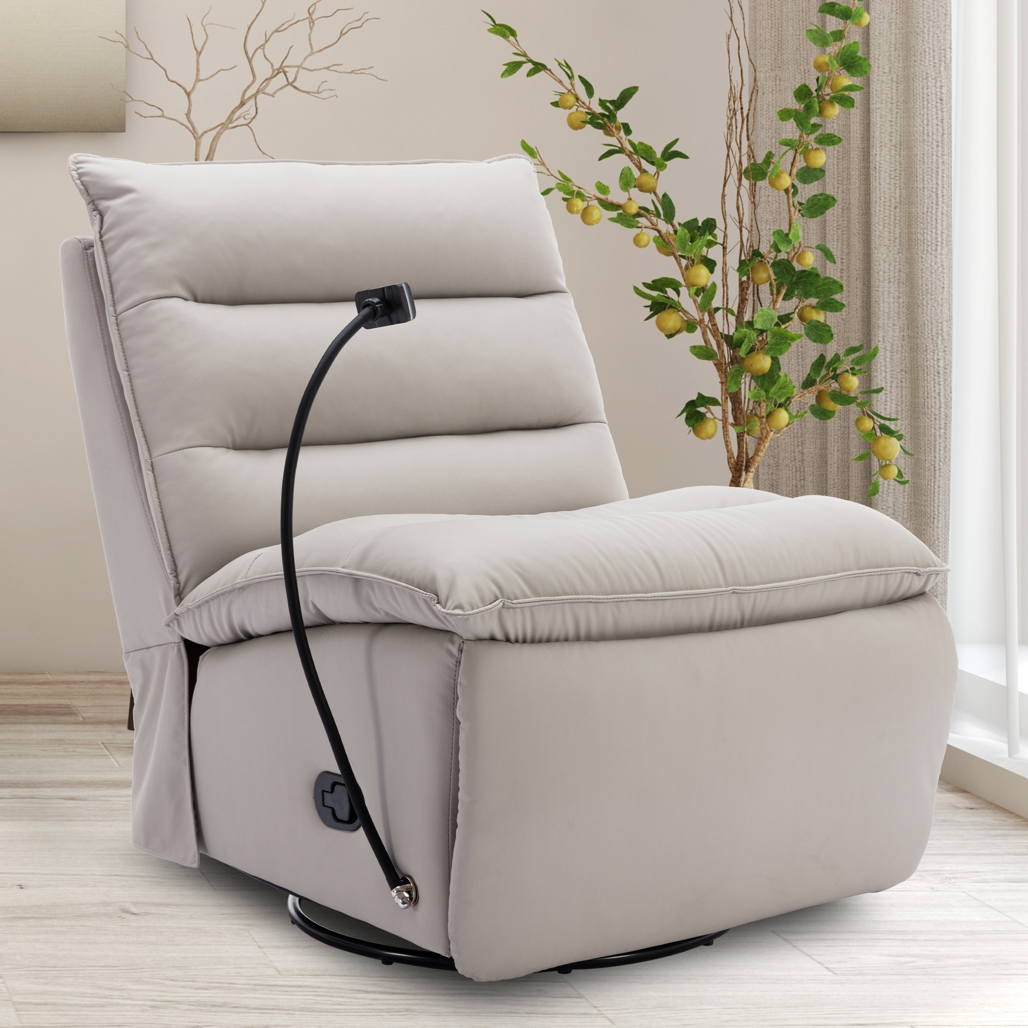 Latitude Run Swivel Rocker Recliner Chair For Adults Oversized Recliner For Big Man Glider Rocking Chairs For Nusery Wayfair